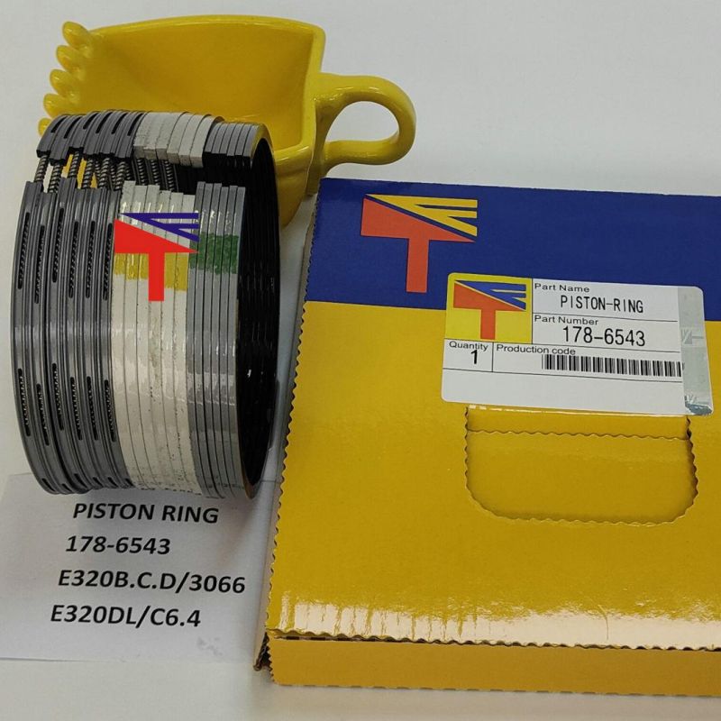 High Quality Diesel Engine Mechanical Parts Piston Ring 178-6543 for 320d Excavator Parts C6.4 3066 Engine Parts Generator Set