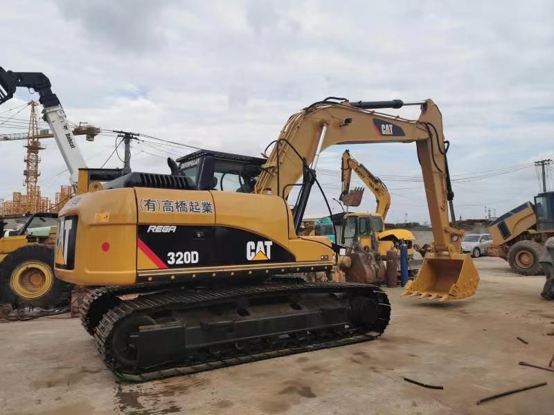 Second Hand Used Hydraulic Crawler 20 Ton Caterpillar Mini Excavator 320 325 Earth Moving Excavadora Usada Cat 320d Excavatrice Escavadora Usada Excavatrice