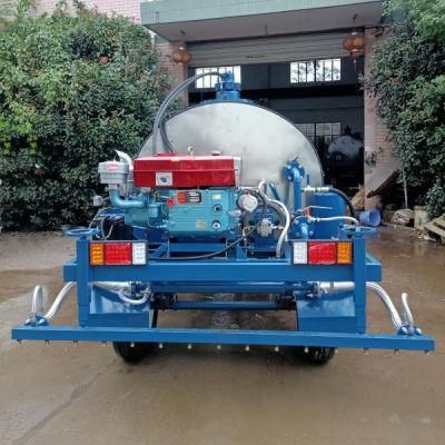 1200 Liter Pavement Asphalt Melt Mastic Distributor with Exhaust Spray
