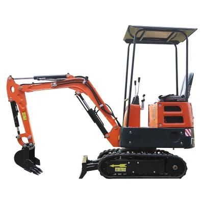Micro Digger 1 Ton Mini Excavator Small Bagger for Sale