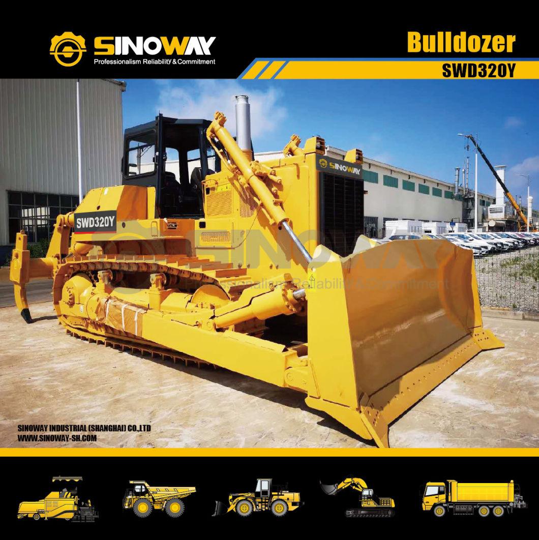 Construction Machinery 320HP Bulldozer Soft Terrain Track Type Tractor