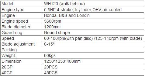 Power Trowel, Concrete Finishing Power Trowel Wh120 (walk behind)