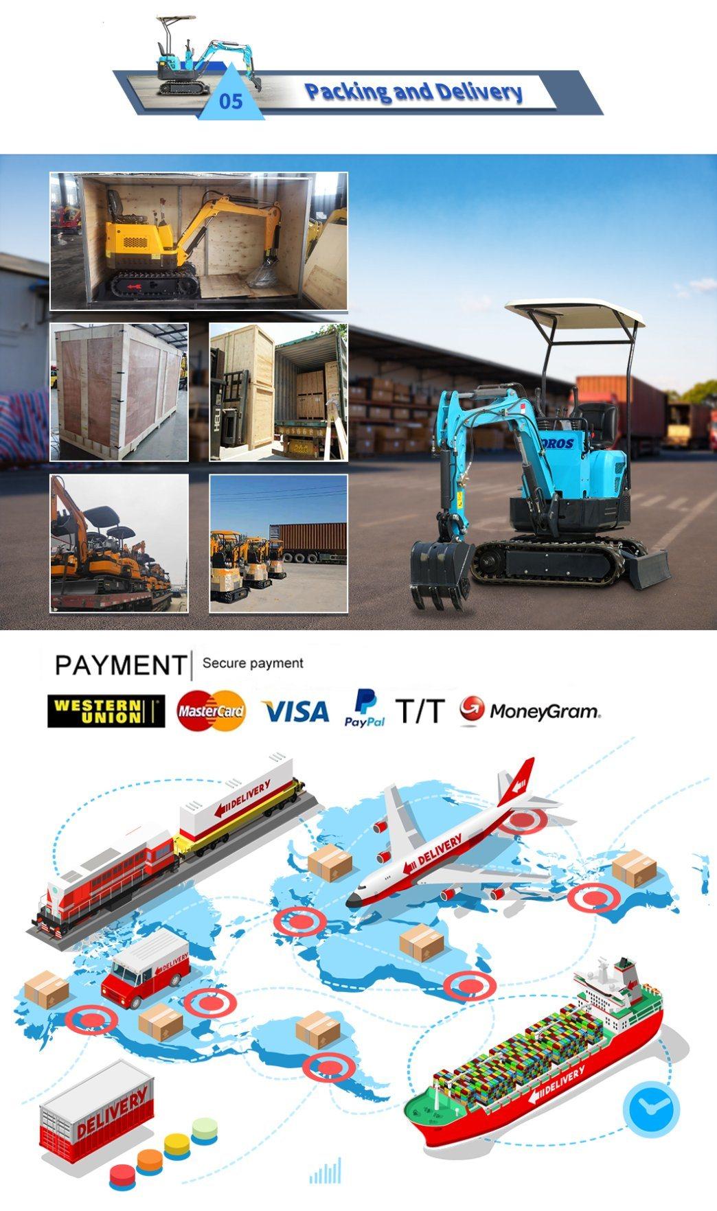 Te10 Mini Excavator Sale Small Machine Excavator for Garden High Efficiency Excavator Sale