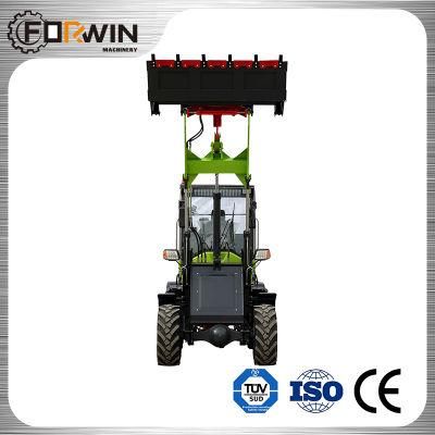 Factory Outlet Small Wheel Loader Price Auger/Digger 1.2tons/0.6m&sup3; Fw912D Front Loader for Sale