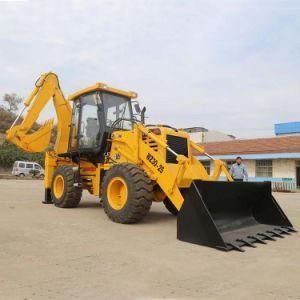 Mini Front and Backhoe Loader Wz30-25 with Low Price