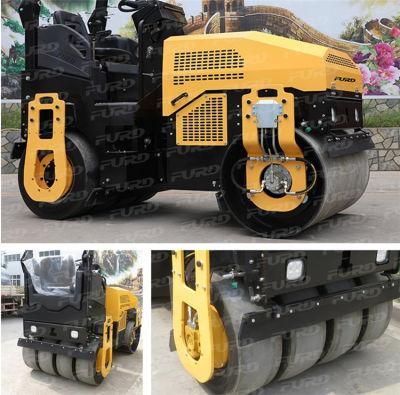 High Configuration 3 Ton Road Roller Compactor Combinated Tyres Vibratory Road Roller