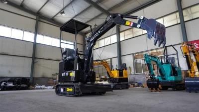 1000kg Mini Excavator Machine with Euro5 Koop Engine