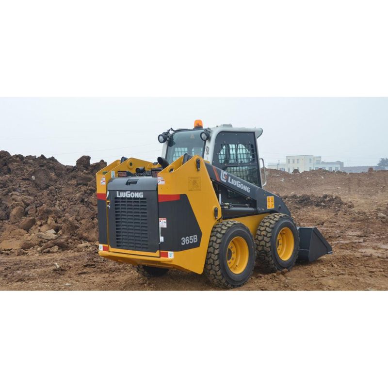 Liugong Mini Skid Steer Loader 385b with 0.5m3 Bucket