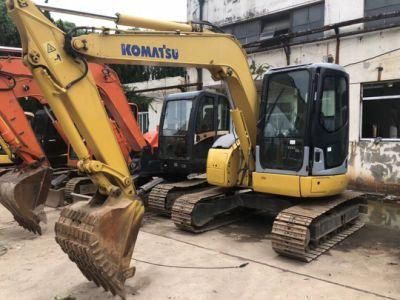 Used Komatsu PC78us Crawler Excavator with Hydraulic Breaker Line and Hammer in Good Condition