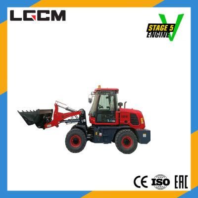 Lgcm OEM High Quality Euro V Engine Wheel Loader with CE Certificate