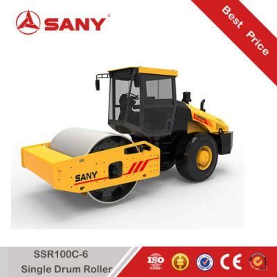 Sany SSR100c-6 SSR Series 10ton Single Drum Iron Road Roller for Sale