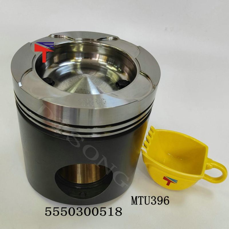 High-Performance Diesel Engine Engineering Machinery Parts Piston 5550300518 for Engine Parts Mtu396 Generator Set