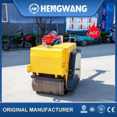 Small Walking Behind 0.6 Ton Road Roller with CE for Vietnam