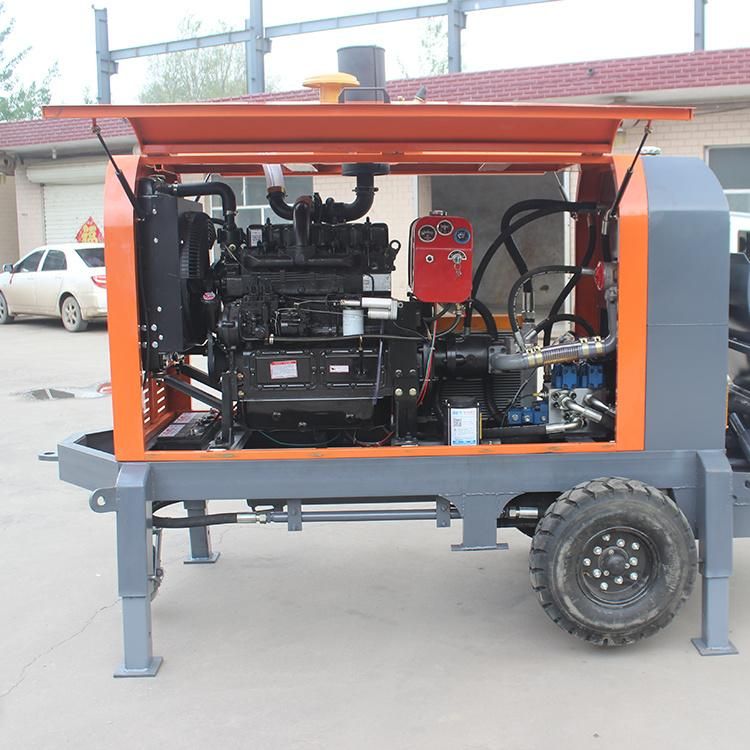 Concrete Pumping Machines Stationary