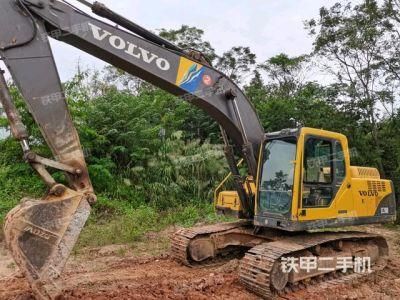 Used Mini Medium Backhoe Excavator Volvo Ec200b Construction Machine Second-Hand