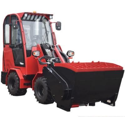 Skid Steer Concrete Mixer Bucket Wheel Loader for Building Construction