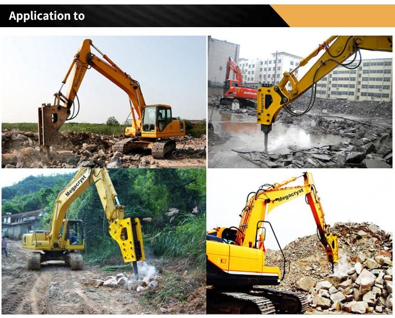 Concrete Breaking Machine Hydraulic Breaker for Excavator