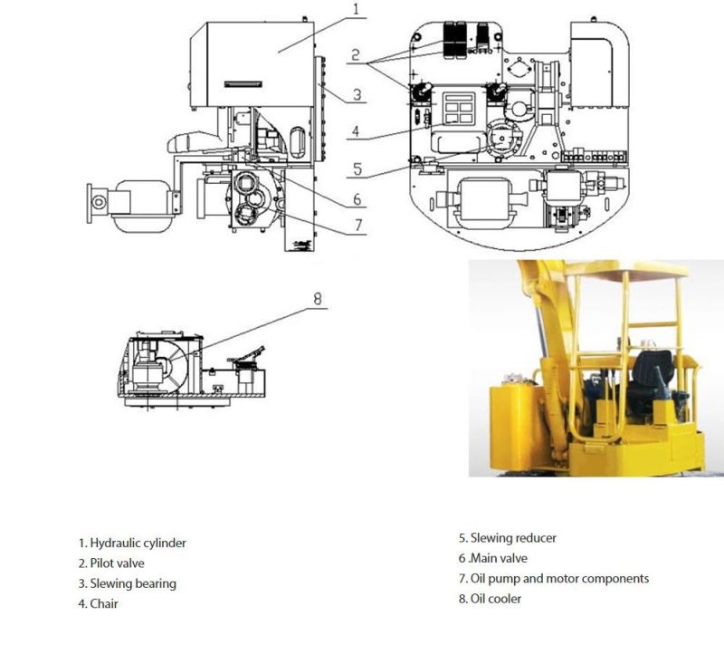 Coal Mine Mini Electric Excavator with Quick Coupling