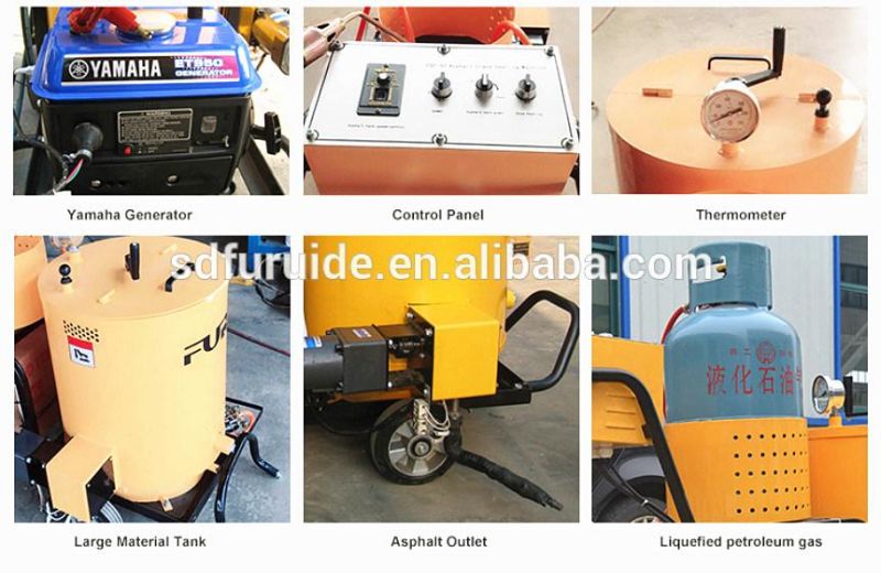 Hand Push Asphalt Crack Repair Machine Road Crack Sealing Machine Fgf-60