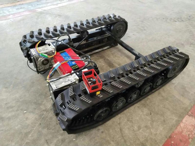Rubber Track Chassis/Undercarriage with Power Transmission Dp-SD-250