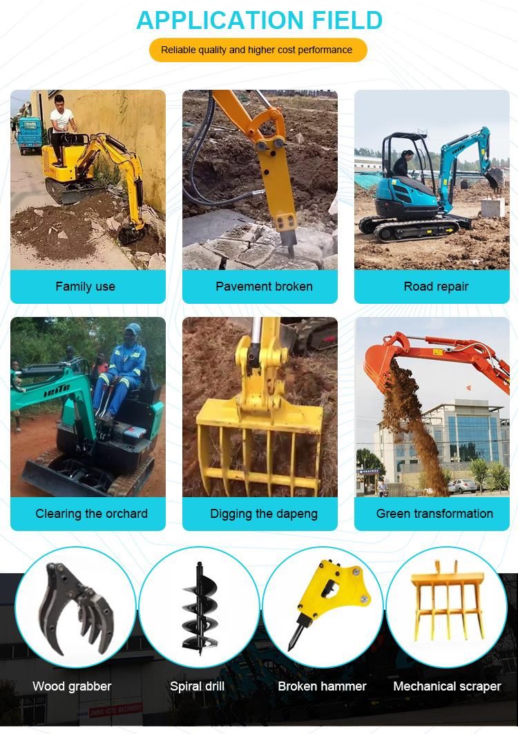 Mini Excavator Prices 2 Ton 3 Ton Crawler Excavator for Sale Excavators CE EPA Compact Mini Digger Euro 5