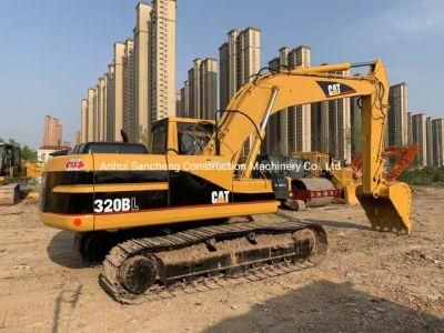 Used Caterpillar 320bl Crawler Excavator Machine Cat 320b 320c Excavator