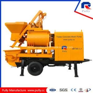 High Efficiency Reliable Performance Double Shaft Mixer Concrete Pump (JBT40-L)