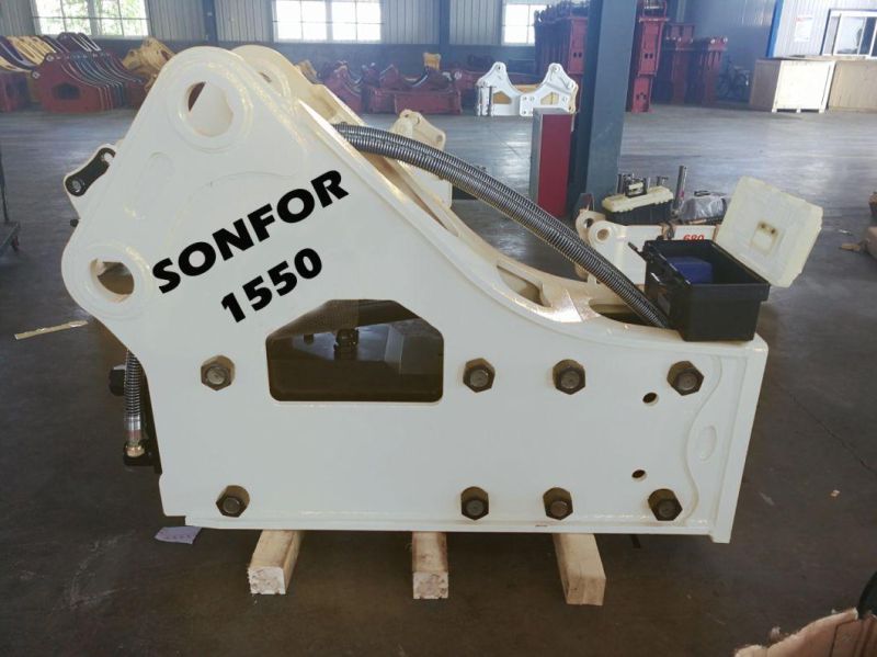 Side Type Hydraulic Hammer for 18-26ton Excavator with Korea Quality