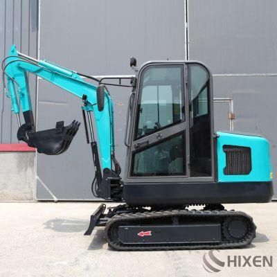 Mini Hydraulic High Walking Speed Bucket Small Excavator for Farm