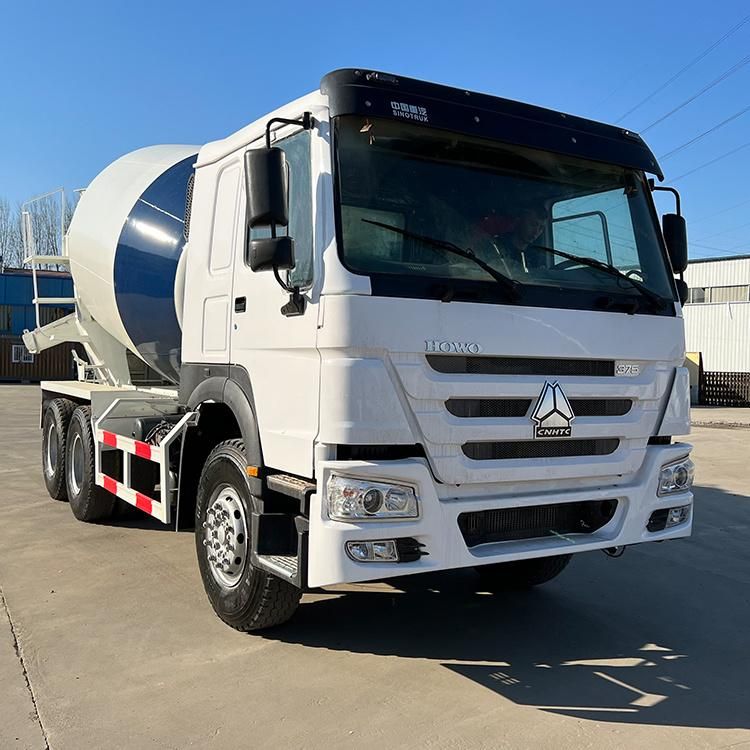 Sinotruck 6m3 8m3 9m3 10m3 12m3 16m3 HOWO 375HP 6X4 Concrete Mixer Truck