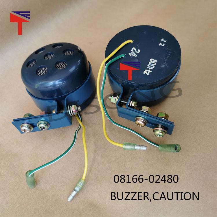 Engine Spare Parts Buzzer Alarm 24V for 08166-02480