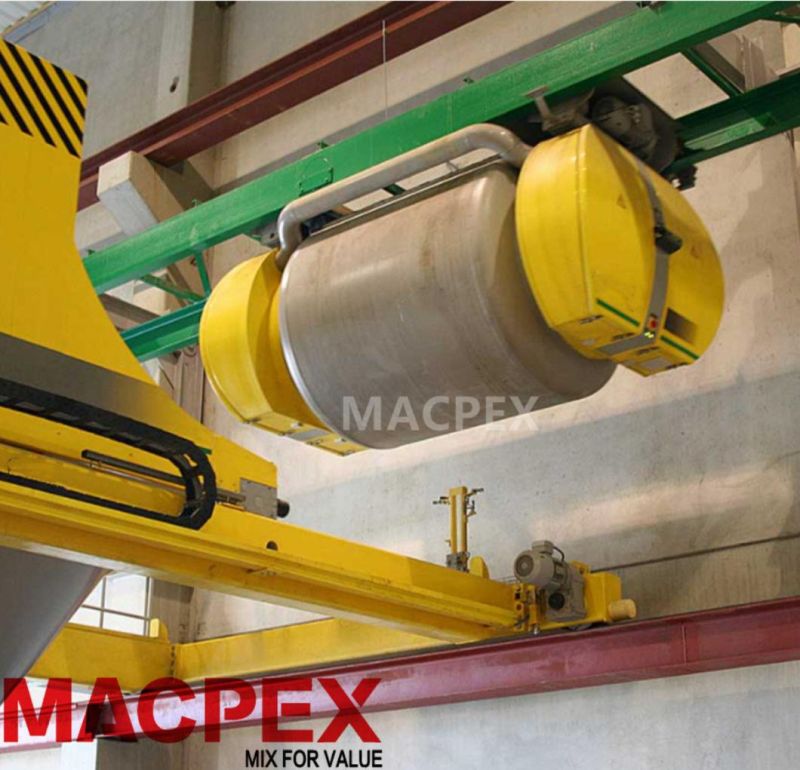 Precast Prodiction Line of 1m3/1.5m3/2m3 Concrete Flying Bucket From Factory