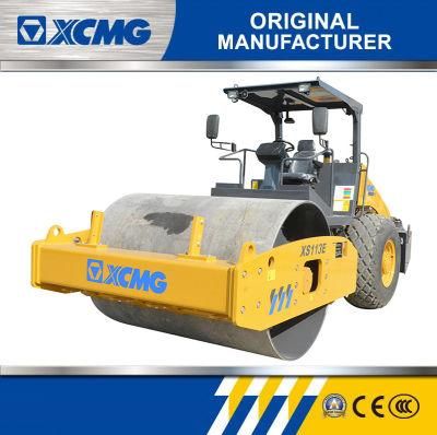 XCMG Official 10 Ton Small Road Roller Compactor Xs113e Single Drum Vibratory Road Roller with Cheap Price