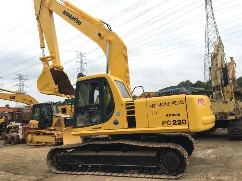 Reconditioned Japan Origin 20t Komatsu PC220-6 Slight Used Crawler Excavator