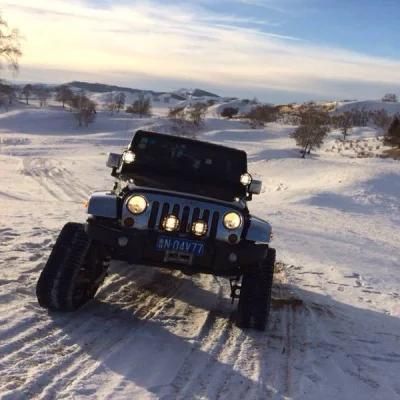 Customized 320 Rubber Track System for Snow Use