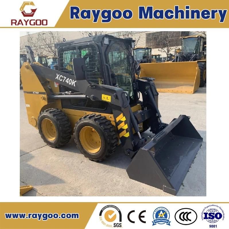 Hot Sale Skid Steer Loader Xc760K Multifunction Skid Steer Track Loader Price (more models for sale)