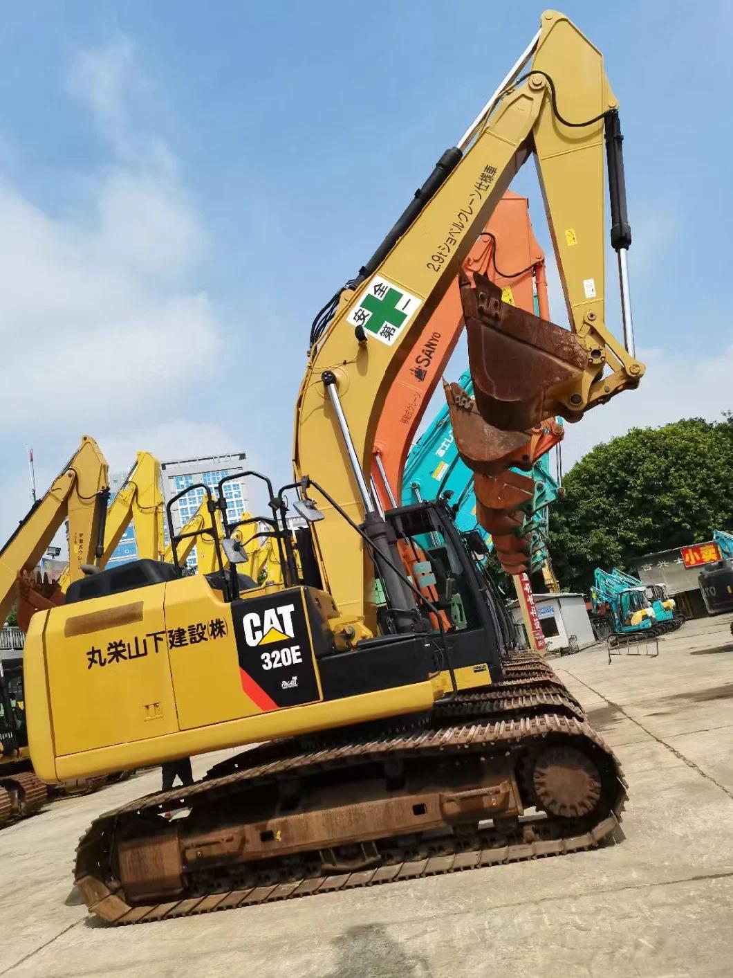 Caterpillar 320e Used Second Hand Medium Small Large Size Crawler Excavator 20 Ton Construction Machinery Machine Excavators Used Excavator Excavatrice Sale