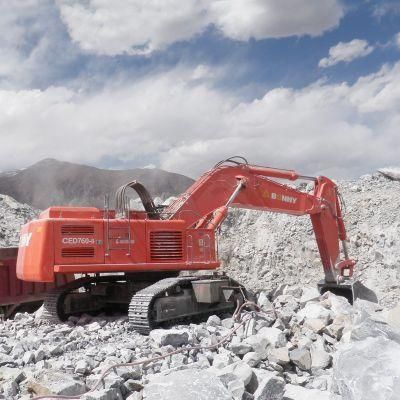 Bonny Official 76ton Class Crawler Electric Hydraulic Mining Excavator Ced760-8 Made in China