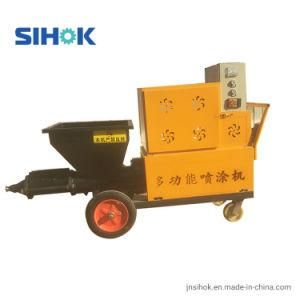 Manufacturer Supply Electric Cement Mortar Spraying Machine Concrete Screed Spraying Machine Auto Plastering Machine