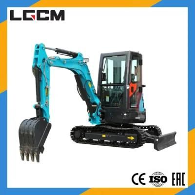 Lgcm Laigong Construction Machine Mini Excavator 3.5ton New Cab