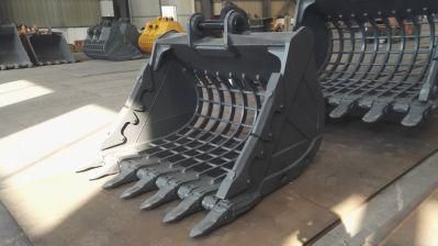 Excavator Attachment Skeleton Bucket Construction Machinery Parts