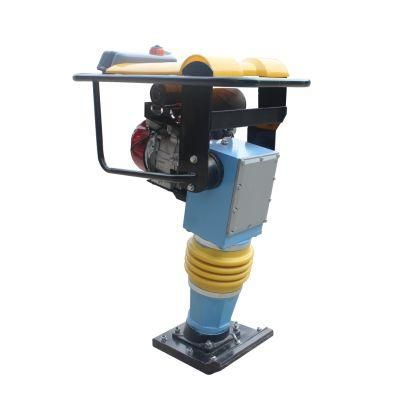 Hcr110 Soil Tamping Rammer Construction Machine Petrol Type Tamping Rammer 13kn 5.5HP Gx160 Gasoline Tamping Rammer