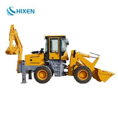 Mini Construction Machine Front Bucket Small Backhoe Loader with Ce