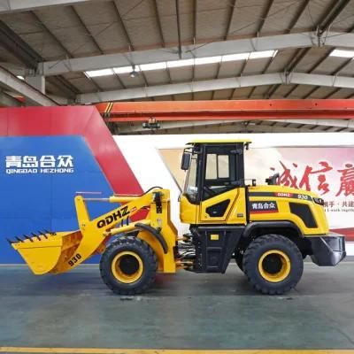 Qdhz New Generation Agricultural Machinery Construction Small Front End Wheel Loader with CE