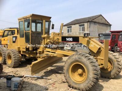 High Speed Hydraulic Motor Grader Used Caterpillar 140g for Sale