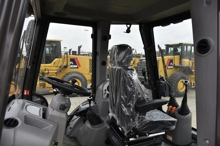 Foton Lovol 4X4 Wheel Mini Excavator Digger Flb468 Backhoe Loader for Sale
