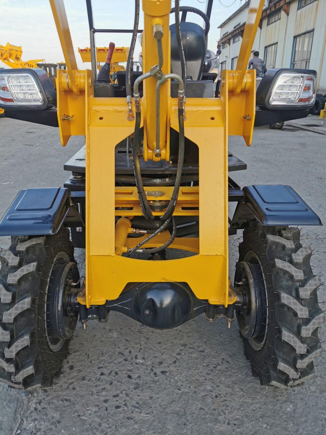 High Effciency Mini Articulated Wheel Loader for Sale