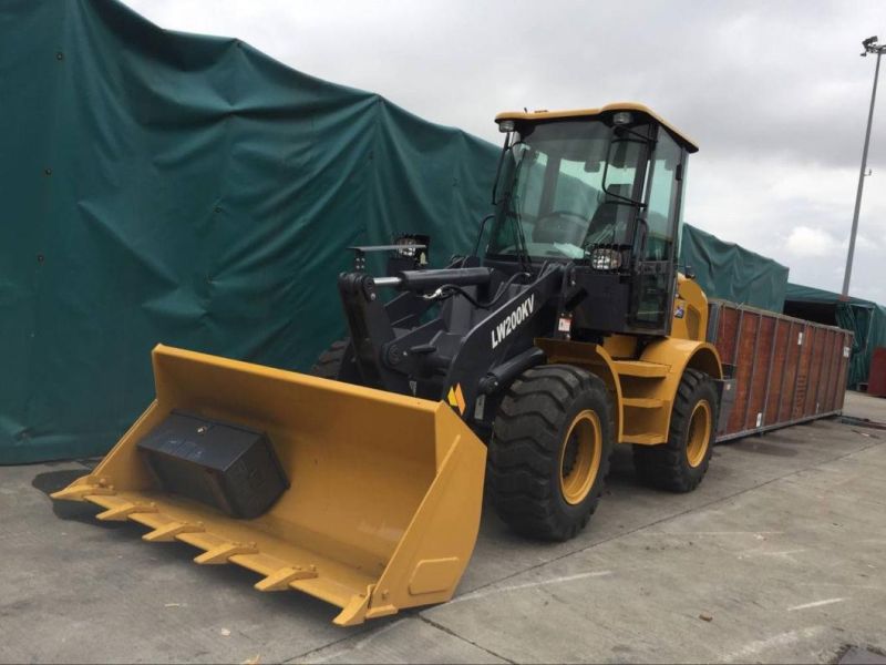 Top Brand 0.7m3 Bucket 1.2ton Small Wheel Loader Lw150fv