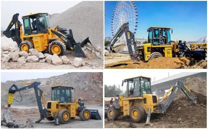XCMG Official Wz30-25 2.5ton Small Wheel Excavator Loader