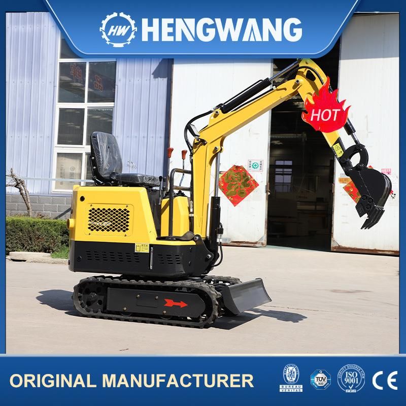 1.5 Ton Import Mini Excavator for Construction, Replaceable Accessories, Can Be Customized